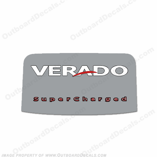 Mercury 2006-2012 135/150/175/200 Verado Supercharged Rear Decal INCR10Aug2021