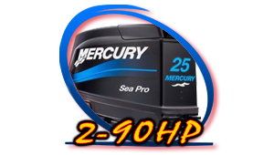 Mercury 2hp - 90hp Models