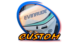 Custom Color Evinrude Decals