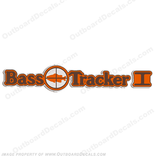 Bass Tracker I Target Boat Decal - 1970s 70, 70s, INCR10Aug2021