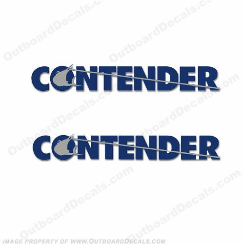 Contender Decals - 2-Color (Set of 2) INCR10Aug2021