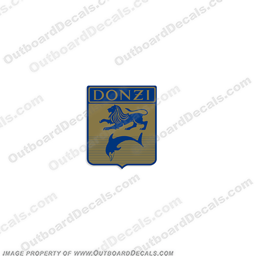 Donzi Lion Dolphin Boat Decal  INCR10Aug2021