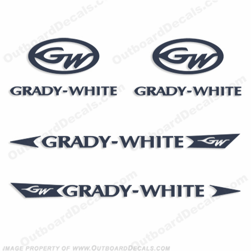 Grady White Decal Kit - Any Color! INCR10Aug2021
