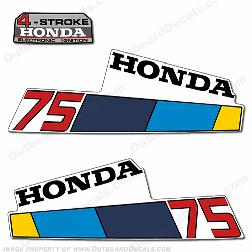 Honda outboard decals