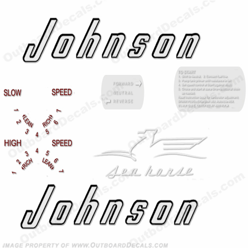 Johnson 1956 5.5hp Decals INCR10Aug2021
