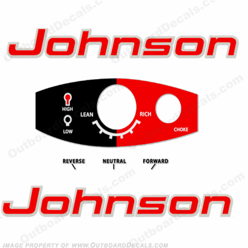 Johnson 1963 5.5hp CD20 Decals 