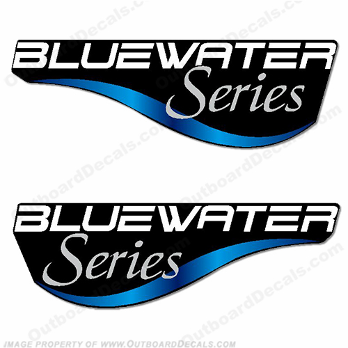 Mercury "Bluewater" Decal (Set of 2) INCR10Aug2021