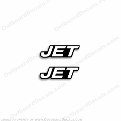 Mercury "JET" Decal (Set of 2) INCR10Aug2021