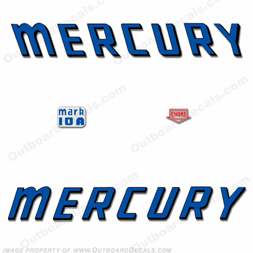 Mercury 1959 Mark 10A Decals INCR10Aug2021