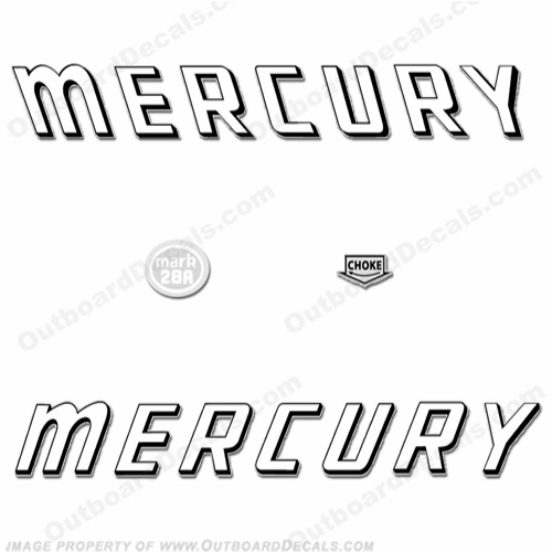 Mercury 1959 Mark 28A White Decals INCR10Aug2021