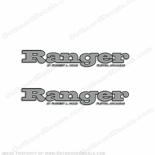 Ranger R71 Decals (Set of 2) ranger, r, 93, 83, 91, boat, logo, marking, tag, model, sport, decals,decal, sticker, stickers, kit, set, INCR10Aug2021