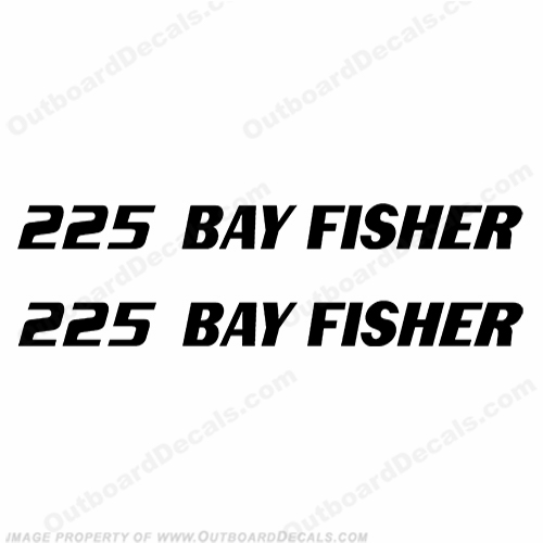 Sea Fox 225 Bay Fisher Boat Decals - Any Color! INCR10Aug2021