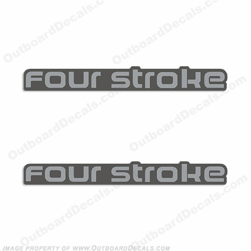 Yamaha "FourStroke" Decals (set of 2) INCR10Aug2021