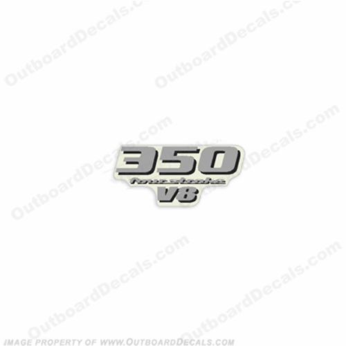 Yamaha 350 V8 Rear Decal  Yamaha, 350, 350hp, v8, V8, rear, horsepower, decal, sticker, number, 4s, 4stroke, 4 stroke, four, stroke, fourstroke, INCR10Aug2021
