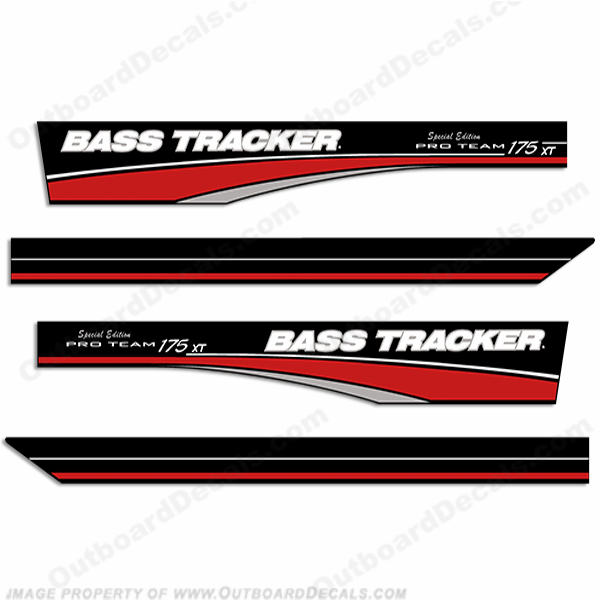 Bass Tracker Pro Team 175 XT Decals - Special Edition INCR10Aug2021