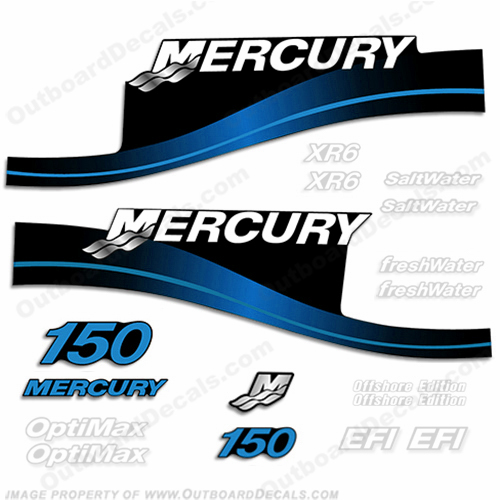 Mercury 150hp Decal Kit - 1999-2004 All Models Available (Blue) mercury 150, mercury 150hp, mercury 150 decals, mercury 150 hp, mercury saltwater, mercury saltwater decals, mercury freshwater decals, mercury efi decals, mercury optimax decals, mercury xr6 decals, mercury offshore edition decals, mercury efi saltwater decals, mercury optimax saltwater decals, mercury efi freshwater decals, mercury efi saltwater decals, mercury saltwater, mercury freshwater, mercury efi, mercury optimax, mercury xr6, mercury offshore edition, mercury efi saltwater, mercury optimax saltwater, mercury efi freshwater, mercury efi saltwater, merc decals, merc 150, merc 150 decals, optimax saltwater, efi saltwater, offshore edition, xr6, efi freshwater, mercury 150 optimax saltwater, mercury 150 optimax saltwater decals