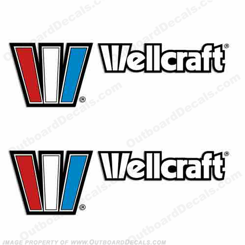 Wellcraft Boat Decals (Set of 2) - 20.5" INCR10Aug2021