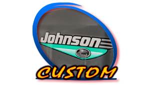 Custom Color Johnson Decals