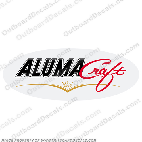 Alumacraft Boat Logo Decals - Vintage aluma, craft, vinatge, 1961, Alumacraft, Model, K 16, aluminum, boat,