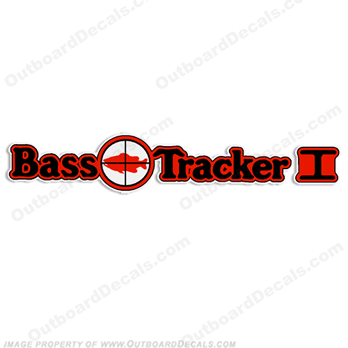 Bass Tracker I Target Boat Decal INCR10Aug2021