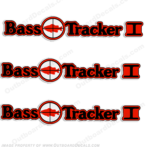 Bass Tracker I Target Boat Decal Package INCR10Aug2021