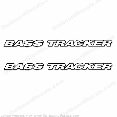 Bass Tracker Logo Decals (Set of 2) INCR10Aug2021
