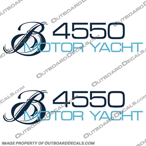 Bayliner Boats Motor Yacht 4550 Decals boat, logo, decal, bay, liner, bayliner, motor, yacht, Motor Yacht, 4550