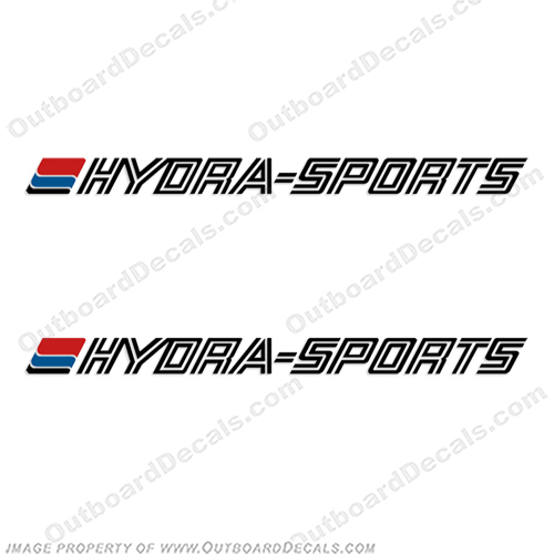 HydraSports Boat Logo Decal style 2 (set of 2)  hydra, sports, hydra-sports, hydrasport, hydrosport, hydrosports, hydro, sport, hydrosport, dc, 2200, vector, old, new, logo, boat, manufacturer, neme, dv, 200, hydrasports,INCR10Aug2021