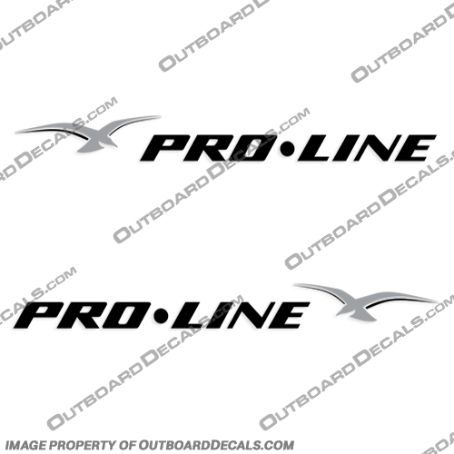 Pro-Line 220 Boat Decals 1999 - 2 Colors  pro, line, proline, pro line, 220, boat, decals, full, kit, stickers, stripes, graphics, logos, 2, color, option, bird, 