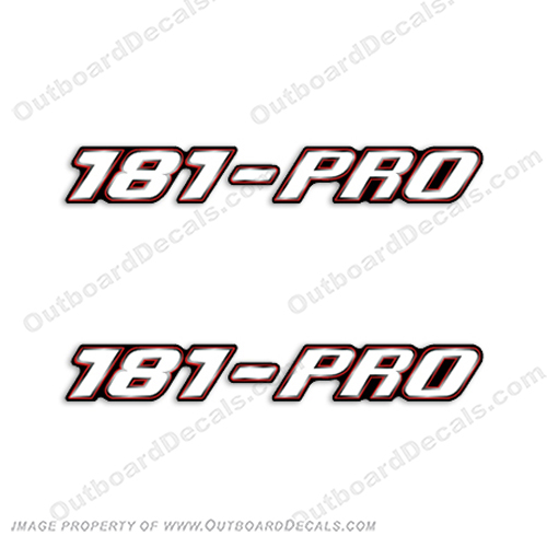 Stratos "181-PRO" Decals (set of 2) INCR10Aug2021