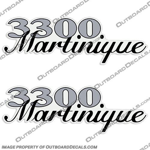 Wellcraft 3300 Martinique Boat Decal wellcraft, martinique, 3300, Boat, Decal, Decals, 