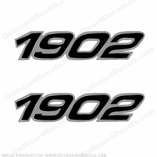 Century Boats 1902 Logo Decals INCR10Aug2021