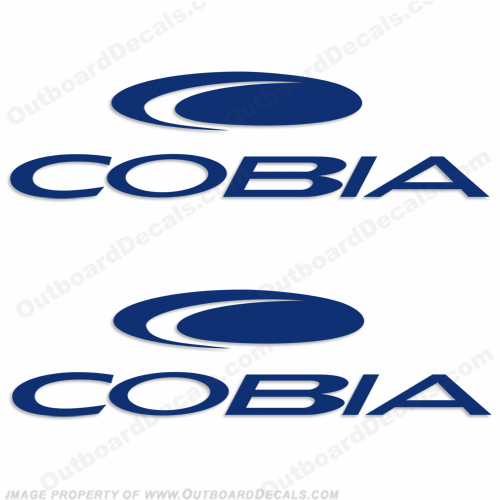 Cobia Boats Logo Decal (Style 1) - Any Color! INCR10Aug2021