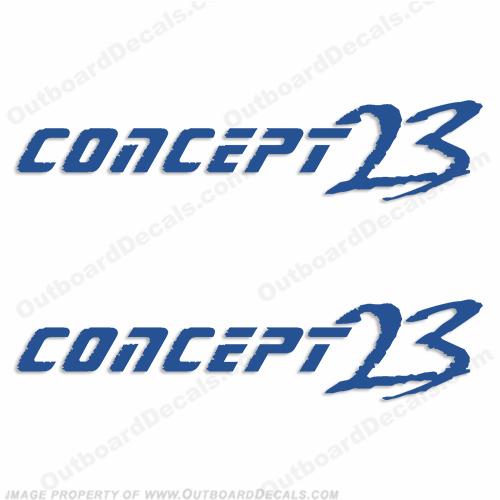 Concept 23 Logo Decals (Set of 2) INCR10Aug2021