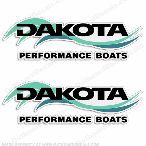 Dakota Performance Boats Decals (Set of 2) INCR10Aug2021