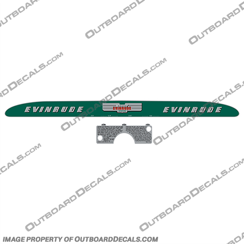 Evinrude 1946-1947 3.3hp Sportsman 4371 Decals Evinrude, 1946, 1947, 3.3, 3.3hp, hp, sportsman, 4371, decal, decals