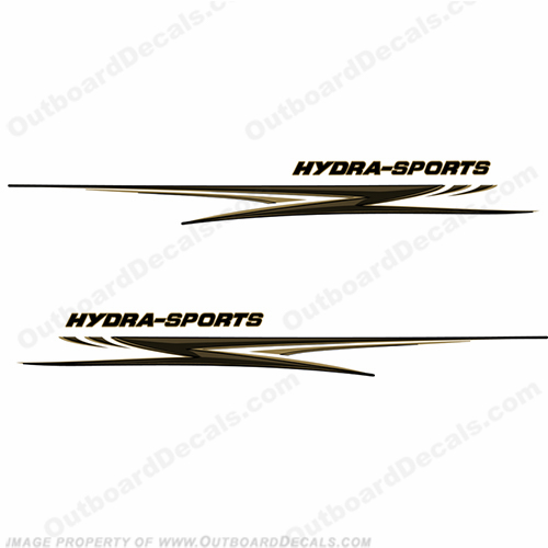 HydraSports Giant 118" Long Graphics - Gold/Black INCR10Aug2021