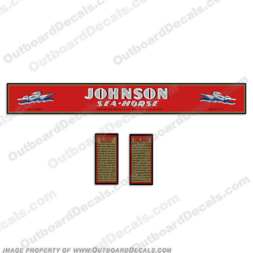 Johnson Seahorse 1935 1.4hp (J75) Vintage Outboard Motor Engine Decals   johnson, seahorse, sea, decal, outboard, engine, sticker, horse, at, 10, lt, 1940,1941,1942, 5, 5hp, 1.4, 1.4hp, j, 75, j75, johnson, decals, 1.4hp, 1935, J75, vintage, motor, stickers