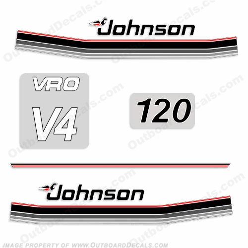 Johnson 1985 120hp VRO Decals INCR10Aug2021