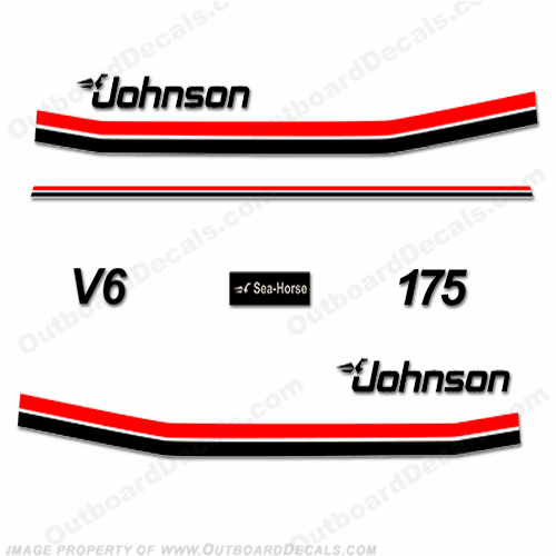Johnson 1983 175hp Decals 