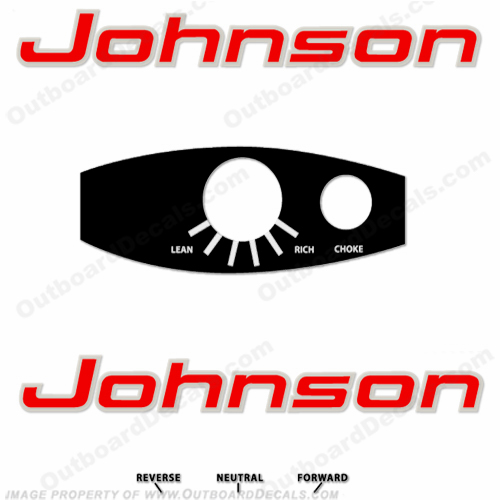 Johnson 1964 5.5hp Decals INCR10Aug2021