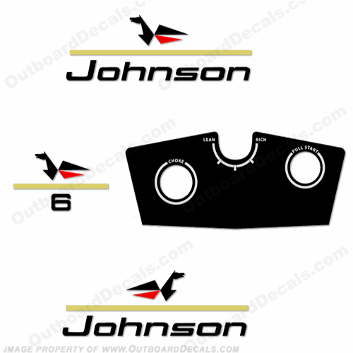 Johnson 1967 6hp Decals INCR10Aug2021
