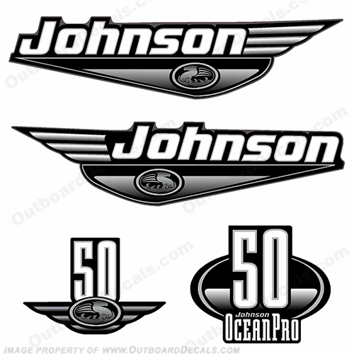 thumbnail interactive-video image 1 of Johnson 88hp SPL Outboard Decal Kit – Reproduction Graphics, Made In USA 1 of 4