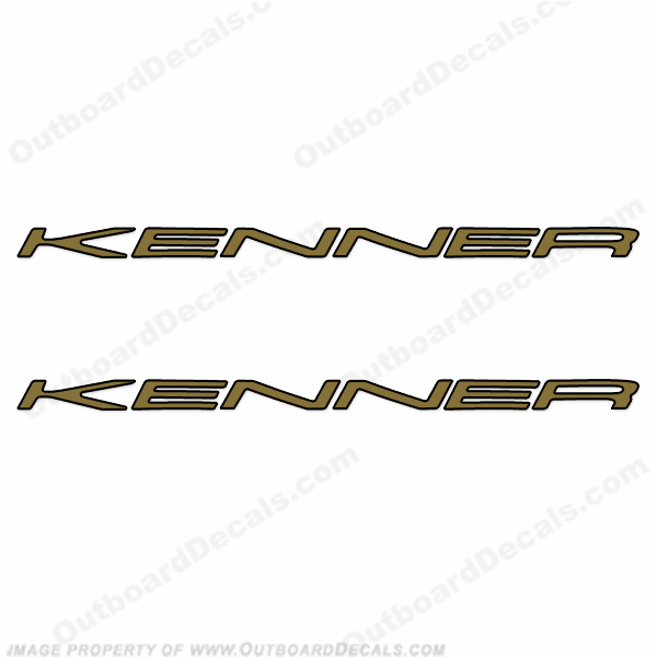 Kenner Boat Logo Decals (Set of 2) INCR10Aug2021
