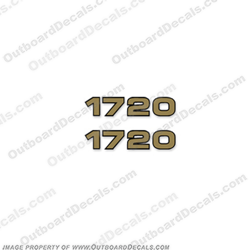 Key West Sportsman 1720 Boat Decal (set of 2) INCR10Aug2021