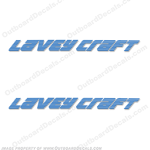 Lavey Craft Trailer Decals - (Set of 2) - Any Color! laveycraft, lavey-craft, INCR10Aug2021