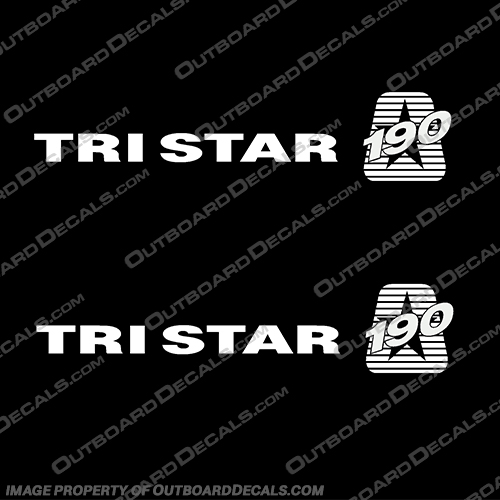 MasterCraft Tri Star 190 Boat Decals - White Master, Craft, 1990s, 1980s, 1980s, 1990s, 90, 80, 90s, 80s, 90s, 80s, 190, pro, star, tristar, sport, boat, decals, mastercraft, prosport, 1991, 1992, 1993, 1994, 1995, 1996, 1997, 190, 