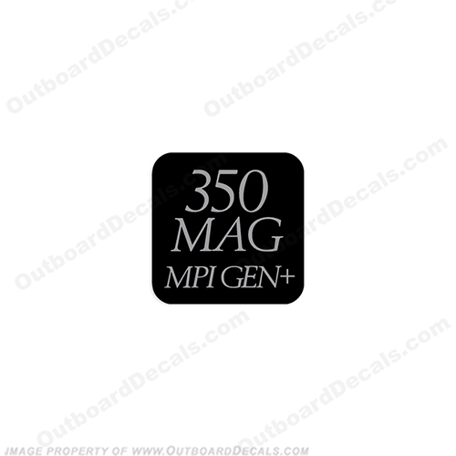 Mercruiser 350 Mag MPi Gen+ Decal INCR10Aug2021