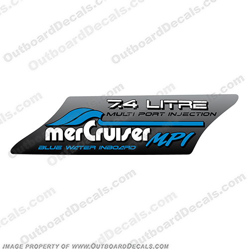 Mercury 1963 6HP Outboard Engine Decals 