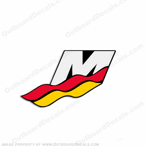 Mercury "M" Racing Logo Decal (Rear) INCR10Aug2021